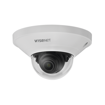 Cámara IP Tipo Mini Domo interior 2 Megapíxel / Lente 2.8 mm / WDR 120db / H.265 & WiseStream / Conteo de personas