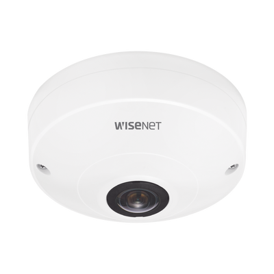 Camara IP Fish Eye Interior 12 Megapixel / WDR 120dB / PTZ Digital 8X / Video Analíticos / MicroSD / H.265