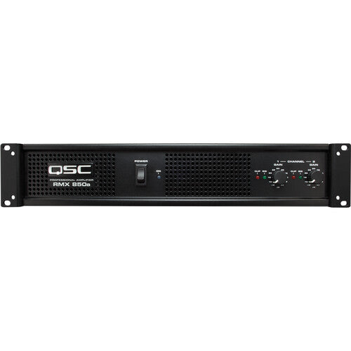 Amplificador compacto QSC RMX 850a Clase AB para monitores e instalaciones comerciales de audio