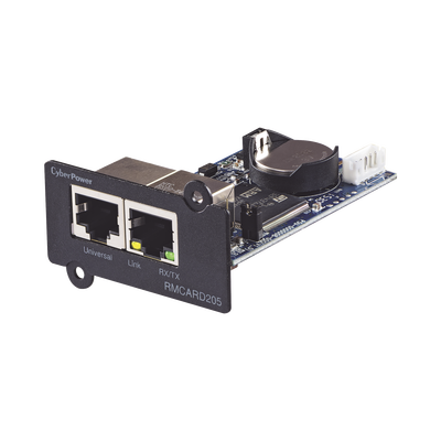 Tarjeta de Administración Remota para UPS CyberPower Modelos PR, OL y OR hasta 5 kVA y PDUs con Tarjeta de Expansión