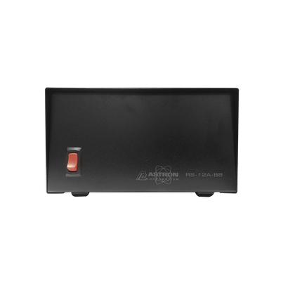 Fuente de poder Astron | Salidas: 13.8Vcc, 12A |Lineal Regulada con Circuito Cargador de Baterías