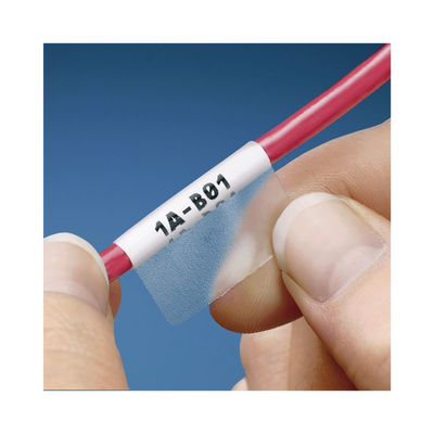 Hojas con 1000 Etiquetas Auto-laminadas para Impresora Láser/Inyección de Tinta, para Cables de 6.1 a 12.2 mm de Diámetro (8 - 4 AWG)