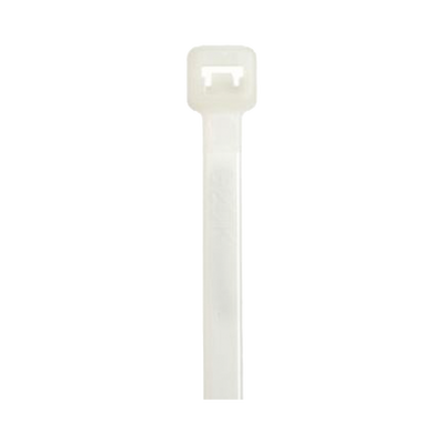 Cincho de Nylon 6.6 StrongHold™, 250mm largo x 4.8mm ancho, Color Natural, Plenum, Paquete de 100pz