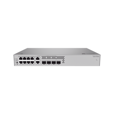Switch de Acceso eKit Administrable / Capa 2 / 6 Puertos PoE+ Gigabit + 2 Puertos PoE+ Multi-Gigabit (2.5 Gbps) + 2 Puertos Gigabit + 2 Puertos SFP + 2 Puertos SFP+ / PoE Perpetuo / Presupuesto PoE 128 W / Sin licenciamiento