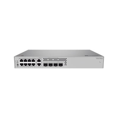 Switch de Acceso eKit Administrable / Capa 2+ / 6 Puertos PoE+ Gigabit + 2 Puertos PoE+ Multi-Gigabit (2.5 Gbps) + 2 Puertos Gigabit + 2 Puertos SFP + 2 Puertos SFP+ / PoE Perpetuo / Presupuesto PoE 128 W / Sin licenciamiento