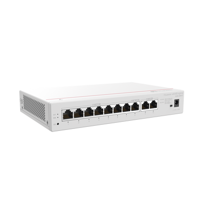 Router eKit / 2 Puertos WAN Gigabit / 1 Puerto LAN/WAN Gigabit / 7 Puertos PoE LAN Gigabit / Presupuesto PoE 124 W / Rendimiento de 2 Gbps / Controlador (64 APs) / Hasta 250 clientes / Libre de licenciamiento