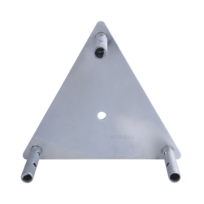 Base para torre sección STZ-30 galvanizada por electrolisis.