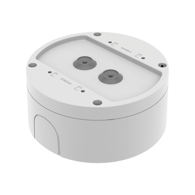 Caja de conexion para tipo Domo y Flat-eye Hanwha QNE-8011R, QNE-8021R, QND-6011, QNV-C8083R, QNV-C9083R