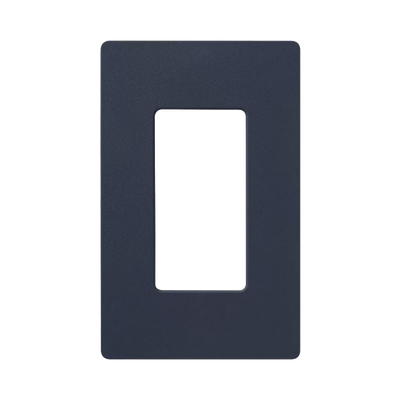 Tapa Color Deep Sea para interruptor o dimmer Lutron, 1 gang, limpio y moderno