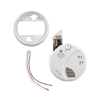 Detector Combo de Humo/CO, 120 Vca, No Requiere Panel, Con Batería de Respaldo, Sensor Inteligente de Falsas Alarmas