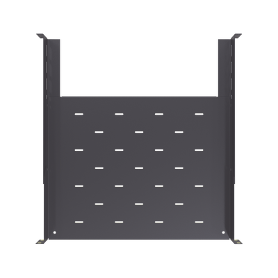 Charola para Gabinetes y Racks de Pared de 4 puntos de Fijación, Profundidad Ajustable de 347 a 489 mm