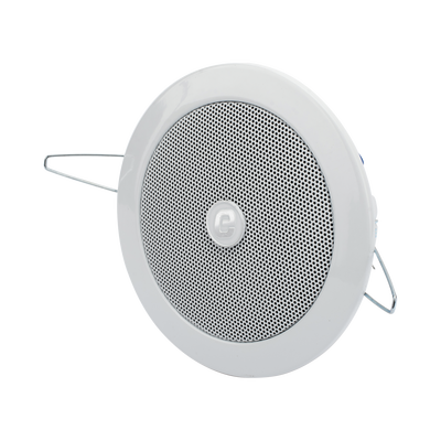 Altavoz 4" | Montaje en Techo | 3 - 6W | 70/100V | Frente Metálico | Resistente a Humedad