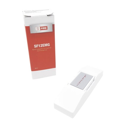 Botón De Pánico / Con leyenda de Emergencia /Aplicaciones para Paneles de alarma, control de acceso, Videovigilancia/ Fácil Uso