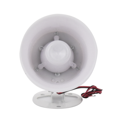 Sirena de 110dB / 15 W / Pequeña y Potente / Cableada