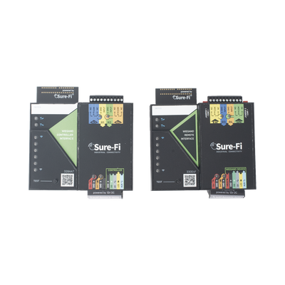 Convertidor de lectora para control de acceso (cableado a inalámbrico) / 1 Wiegand / 2 Relevadores / 2 Entradas / Atraviesa hasta 1.6 KM En Construcción o Material