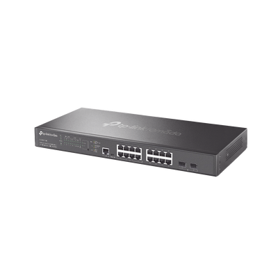 Switch L2+ Omada PoE+ / 16 Puertos MultiGigabit 2.5G / 8 Puertos 2.5G Sin PoE / 8 Puertos PoE+ 2.5G / 2 Puertos SFP+ 10G / Administración Centralizada Omada o Stand-Alone / Multicast IGMP / Presupuesto PoE 240W / Montaje en Rack