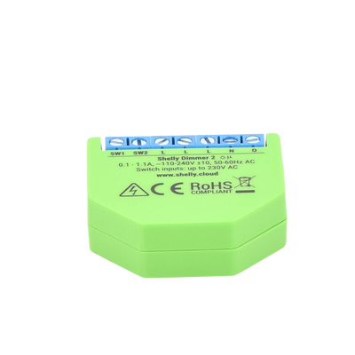 Relevador DIMMMER / Industrial y residencial inteligente / 16A / Soporta Google y Alexa / Nube P2P y local / Ideal para atenuar iluminación.