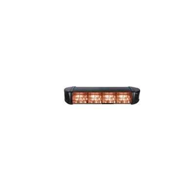 4 módulos de luz color ámbar (no incluye patrones de direccionamiento)