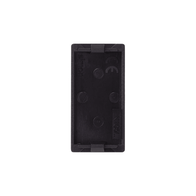 Medio Módulo de Placa Ciega Color Grafito / (K105/14)