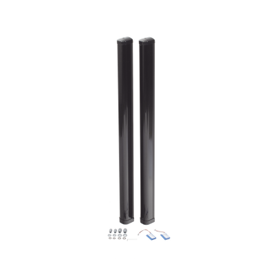 Detector Fotoeléctrico de 100 cm de Altura Tipo Cortina para Detección Perimetral / Con baterías de respaldo / Cobertura de 100 metros en exterior y 200 metros en interior / Alimentación a 110VAC / Batería de respaldo