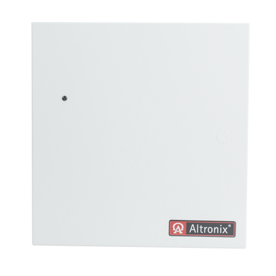 12 o 24 Vcc @ 6 Amp. / fuente de alimentación / 1 salida / capacidad de baterías de respaldo / requieren baterías