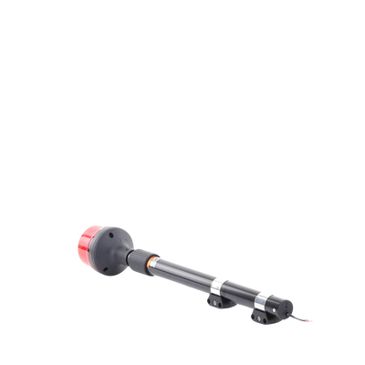 Luz Telescópica para Motocicletas, 8 LED, Roja, SAE Clase I