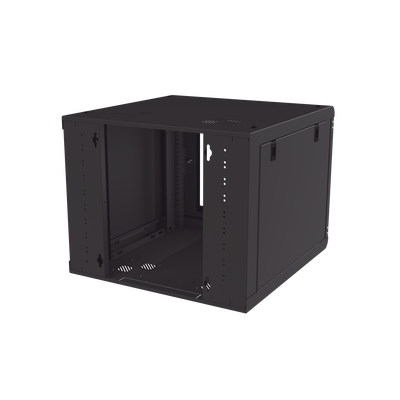 Gabinete de Pared 9U de 635 mm de Profundidad, Rack de 19 in en Acero Reforzado: Compacto y Resistente para Soluciones Profesionales