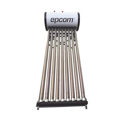 Bóiler Solar de 90L, Baja Presión con 9 Tubos de Vacío de Mayor Resistencia y Termotanque Inoxidable de Grado Alimenticio, Resistentes a Granizo de Hasta 25 mm/ l , Incluye Anodo de Magnesio