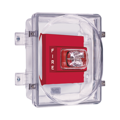 Cubierta Protectora Serie STOPPER De Policarbonato para Estrobos, Listado UL/CUL, MEA 49-00-E, ADA