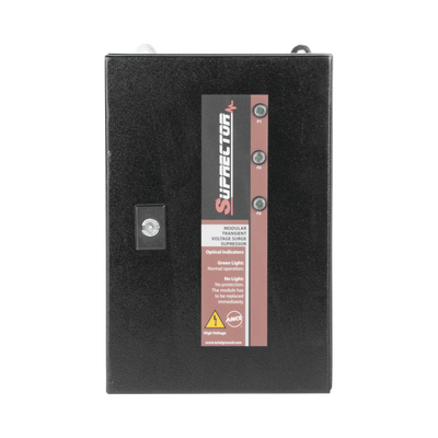 Supresor de Pico Clase C con Voltaje de Operación 277/480 Vca, 3 Fases, 320 KA