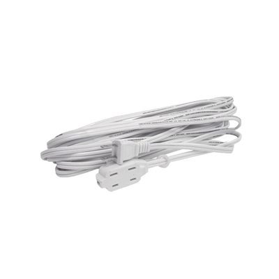 Extensión Eléctrica Doméstica de 2 metros / 127 V CA 8 A Máximo / Color Blanco.