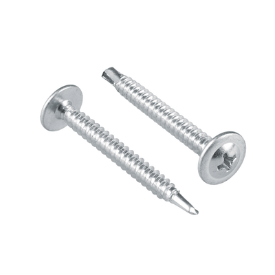 Tornillo-Pija punta de broca #8 x 1" / Bolsa con 100 piezas.