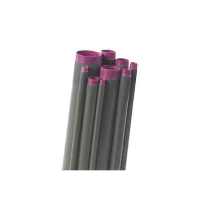 Tubo Conduit rígido de aluminio de 4” (101.6 mm) con recubrimiento de PVC de 3.05 m con cople.