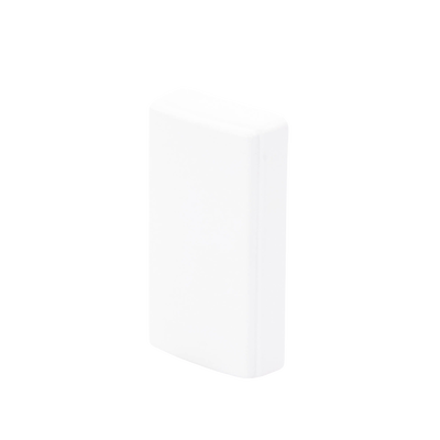 Tapa final en color blanco de PVC auto extinguible, para canaleta TEK100 (5591-02001)