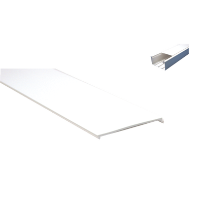 Tapa para canal TEK 100 color blanco (5580-01250)