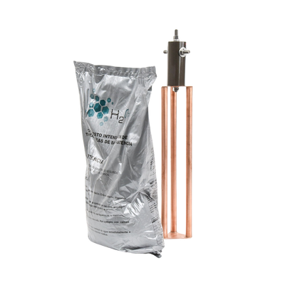 Electrodo para corriente máxima de 45 Amp. con Filtro y Compuesto H2Ohm.