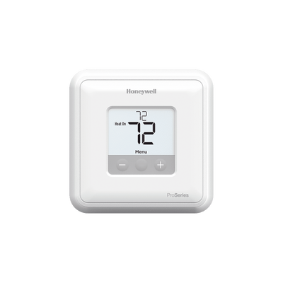 Termostato para sistemas de una sola etapa, Calor y frio, no programable T1 Pro para sistemas de 24 Vac.