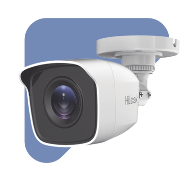 Bala TURBOHD 2 Megapíxeles (1080p) / Gran Angular 103º / Lente 2.8 mm / METAL / IR EXIR Inteligente 20 mts / Exterior IP66 / dWDR / TVI-AHD-CVI-CVBS