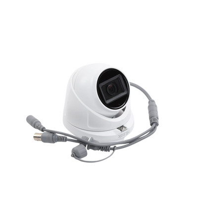 Turret TURBOHD 2 Megapixel (1080p) / Gran Angular 106° / Lente 2.8 mm / Audio por Coaxitron / 30 mts IR EXIR / Exterior IP66 / 4 Tecnologías / dWDR