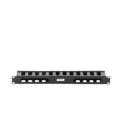 Organizador de cables horizontal de 19", 1UR