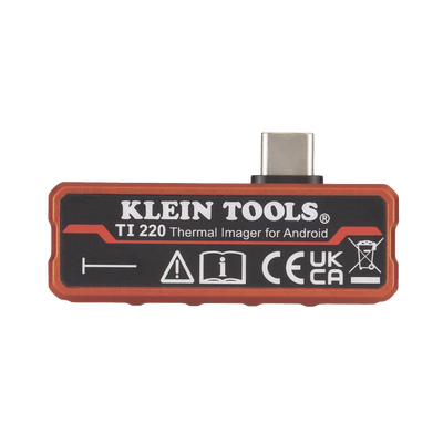 Mini Cámara Termográfica para Dispositivos Android®. Con Estuche Portátil y Mosquetón. Similar a series HMTP y HMTJ