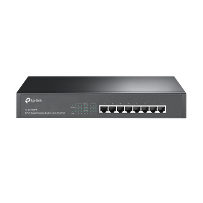 SWITCH POE+ EASY SMART 8 PUERTOS 10/100/1000 MBPS 126 W