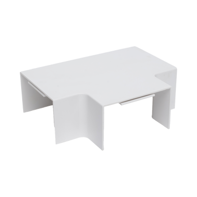 Sección en "T" Color Blanco de PVC Auto Extinguible, Para Canaleta TMK-4577 (5540-02001)