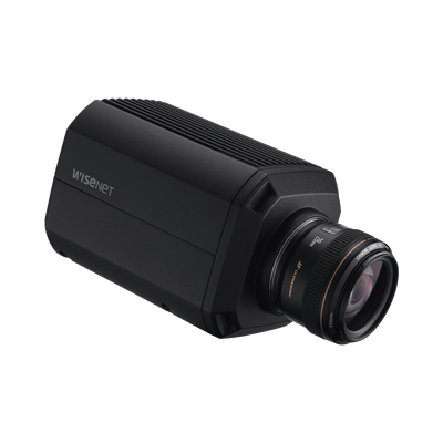 Cámara IP Profesional 8K (33 Megapíxel) / H.265 & WiseStream / BLC / Analíticos basados en IA / BestShot