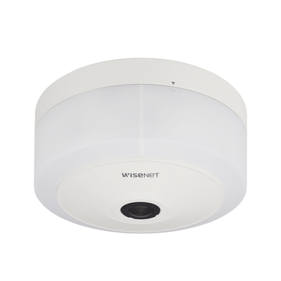 Fisheye IP 12 Megapixel / WDR 120dB / PTZ Digital 16X / Para aplicaciones de estacionamiento