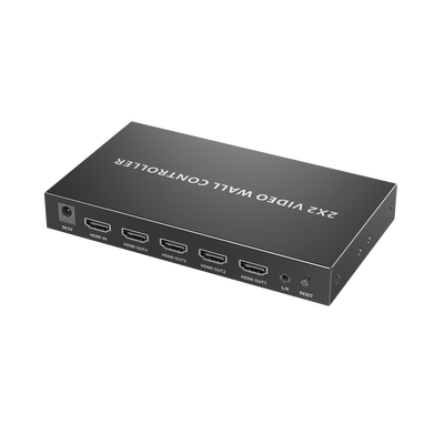 Controlador de VideoWall 2x2 | Multiples Modos de Vista | Audio 3.5mm | Control RS232.