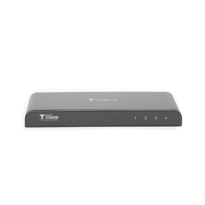Divisor (Splitter) HDMI 4K de 1 Entrada a 4 Salidas (Simultaneas) / Soporta 4K×2K / Soporta hasta 4 equipos con conexión en Cascada / HDMI 3D / HDR / HDMI 1.4 / HDCP 1.4 / Audio PCM / Longitud del cable de entrada ≤30m y salida ≤25m.