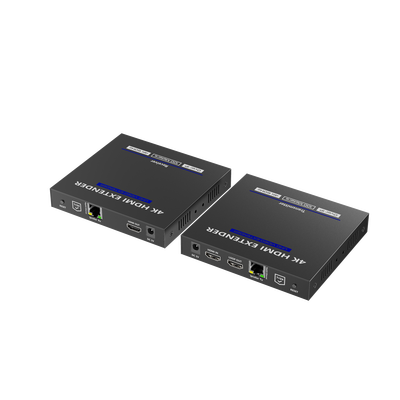 KIT EXTENSOR HDMI 4K@60HZ sobre IP GIGABIT / IPCOLOR / 100m en Conexión Uno a Uno / Salida Loop / IR Bi-Direccional / RS232 / ARC / CERO LATENCIA / Soporta conexión Uno a Muchos/Switch en Cascada