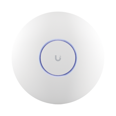 Access Point UniFi WiFi 7 Pro / Soporta 6 GHz / para Interior en Techo o Pared / 6 streams / MU-MIMO 2x2 en cada banda (2.4/5/6 GHz) / Multi-Link Operation / Puerto 2.5 GbE. NO incluye POE+