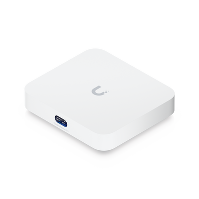 UCG Ultra Cloud Gateway Compacto con Soporte para hasta 30+ Dispositivos UniFi, 300+ Clientes, Enrutamiento IDS/IPS de 1 Gbps y Balanceo Multi-WAN
